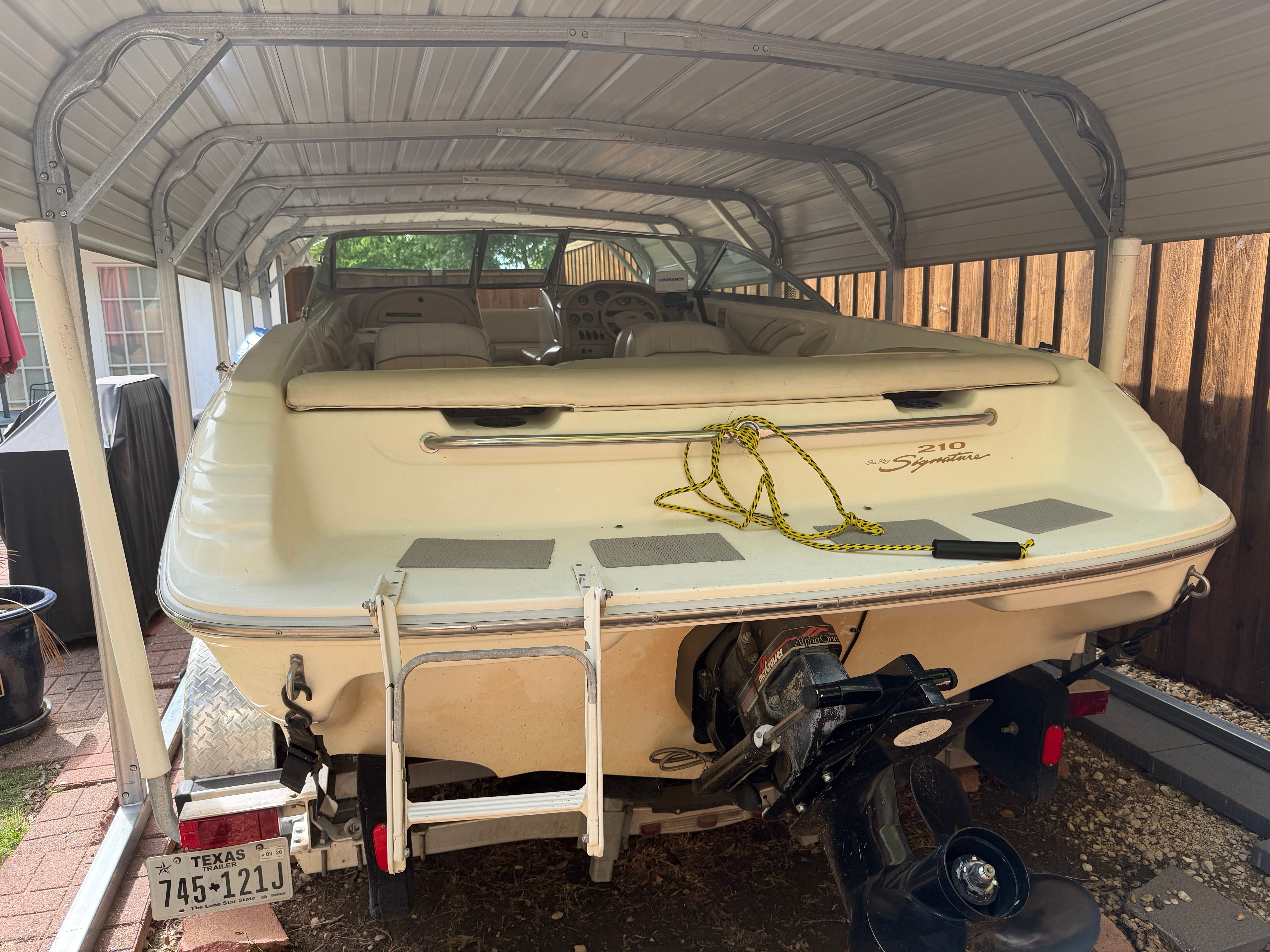 1996 Sea Ray Signature Series 210 Bowrider - 9