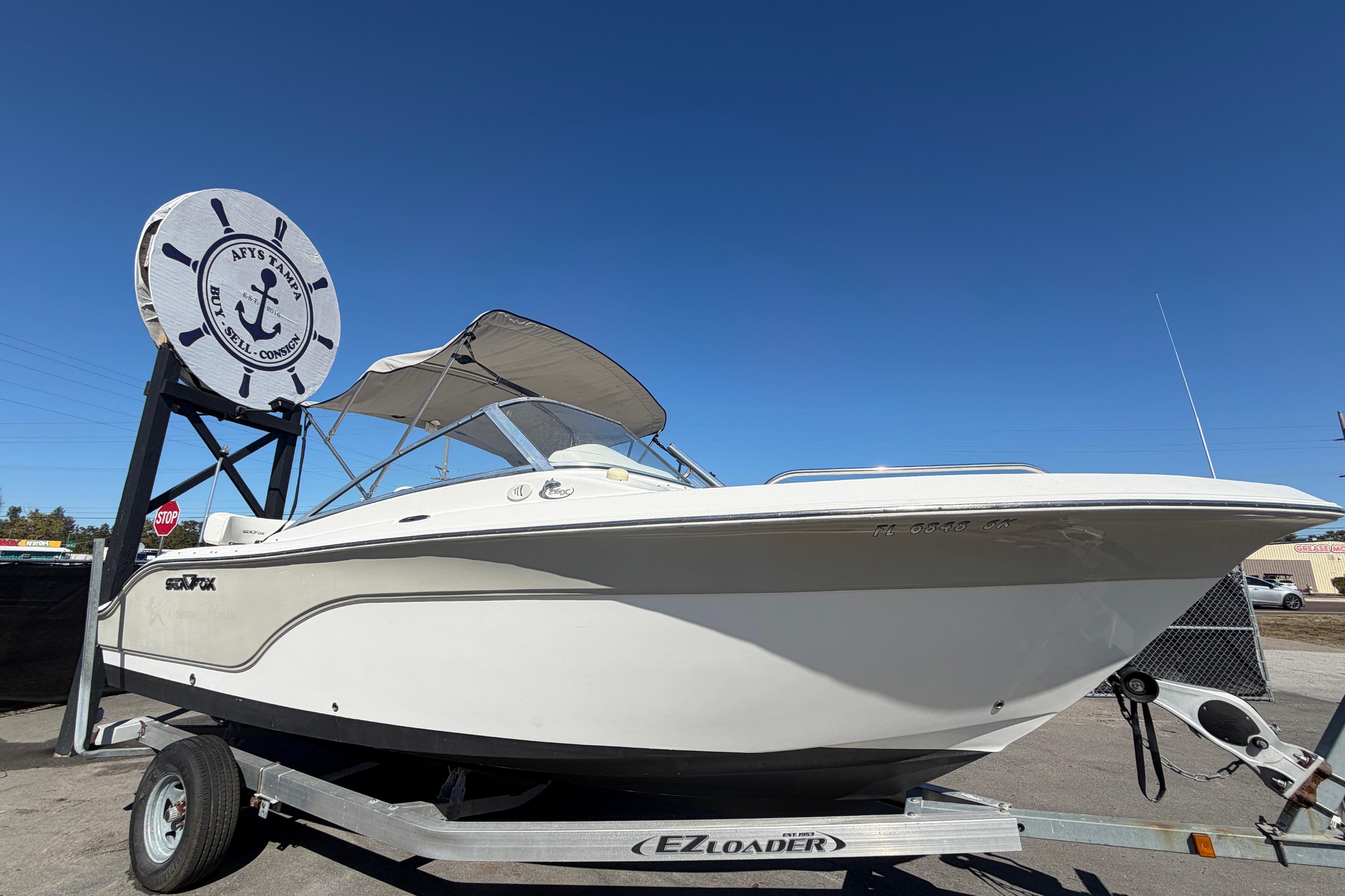 2008 Sea Fox 216 Dual Console