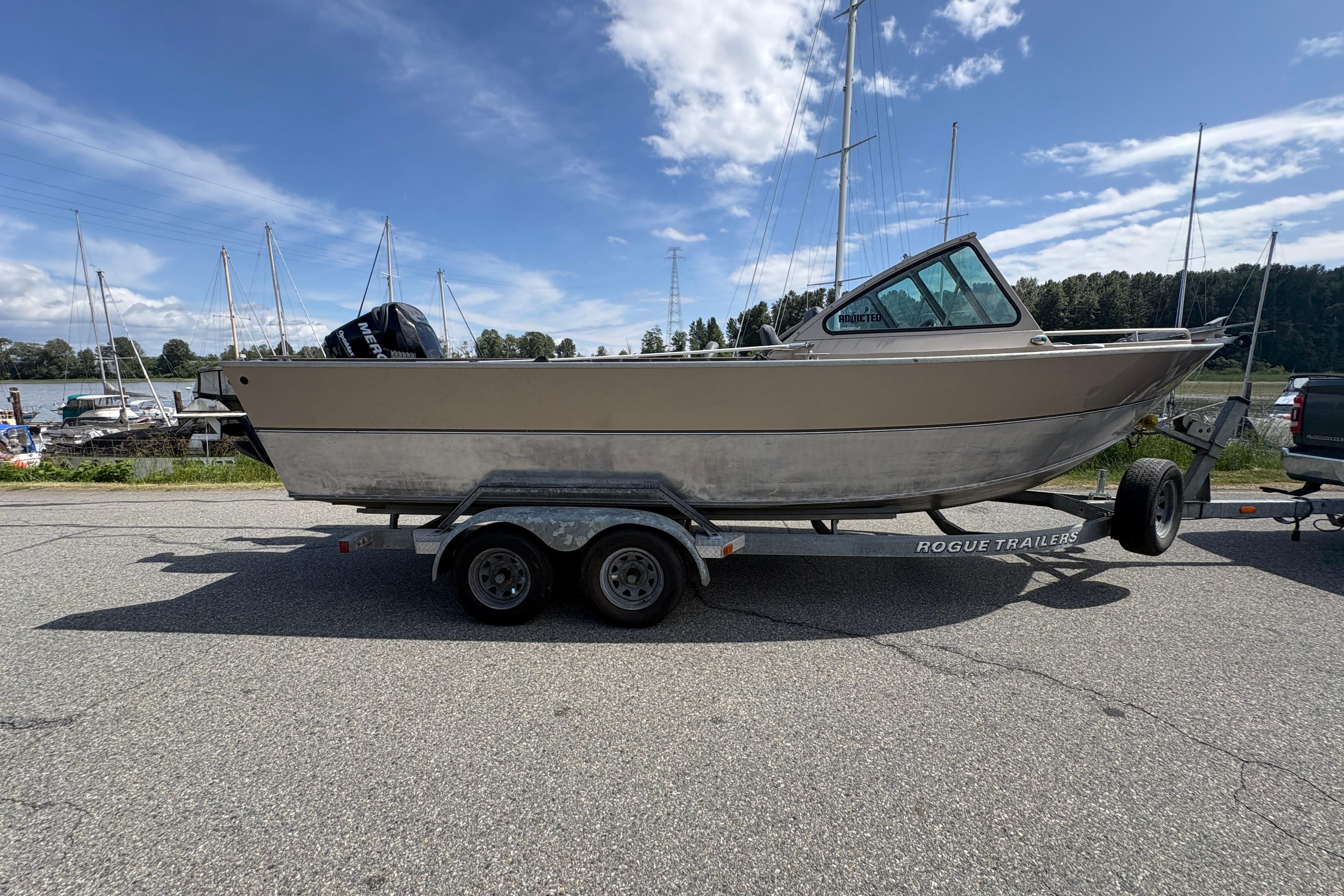 2009 Alumaweld Intruder Outboard 22