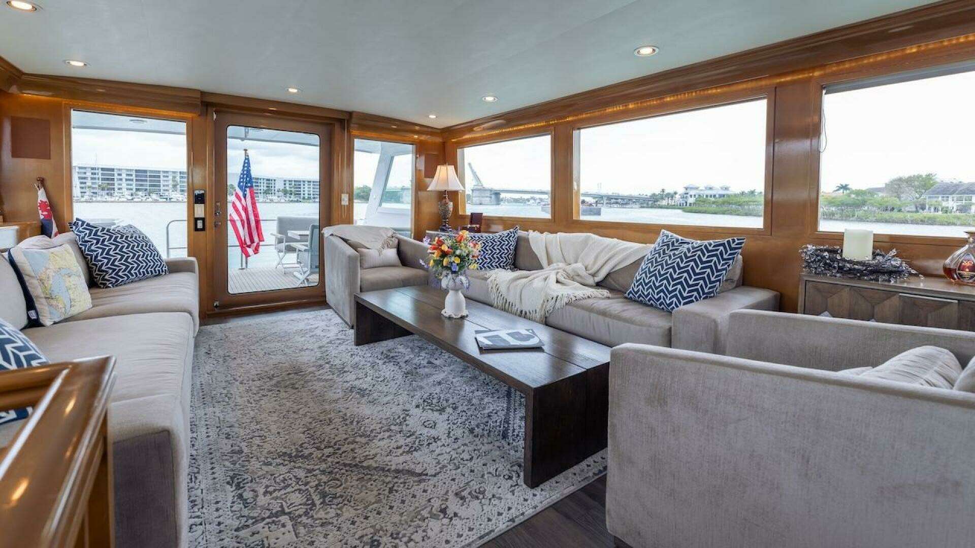 1998 Hatteras Sport Deck - Image 42