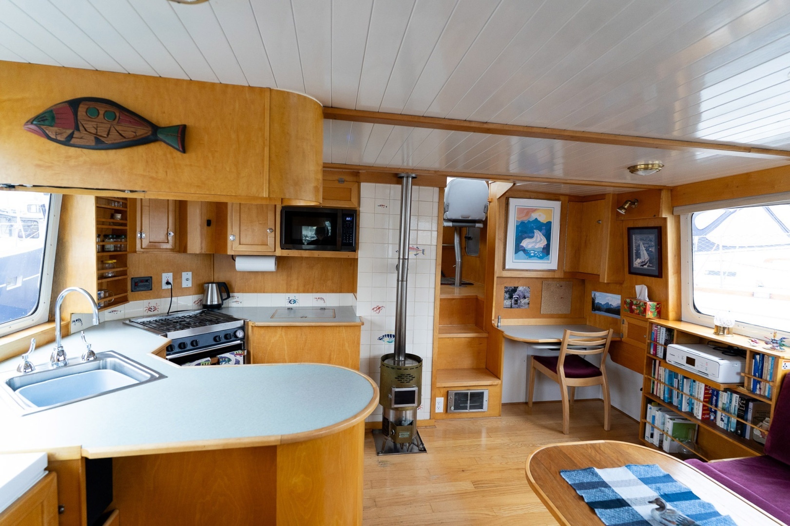 1997 Custom Steel Trawler 43 - Image 17