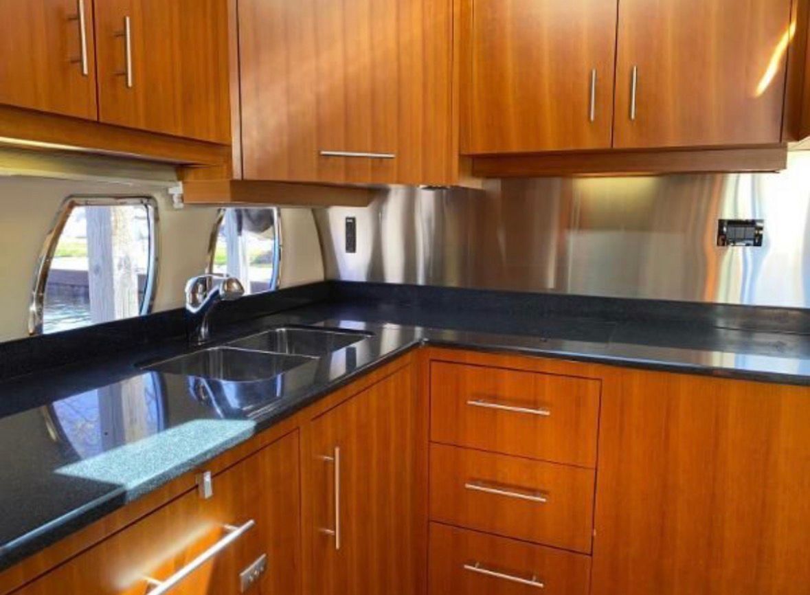Interior of 2010 Regal 52 Sport Coupe featuring modern kitchen.