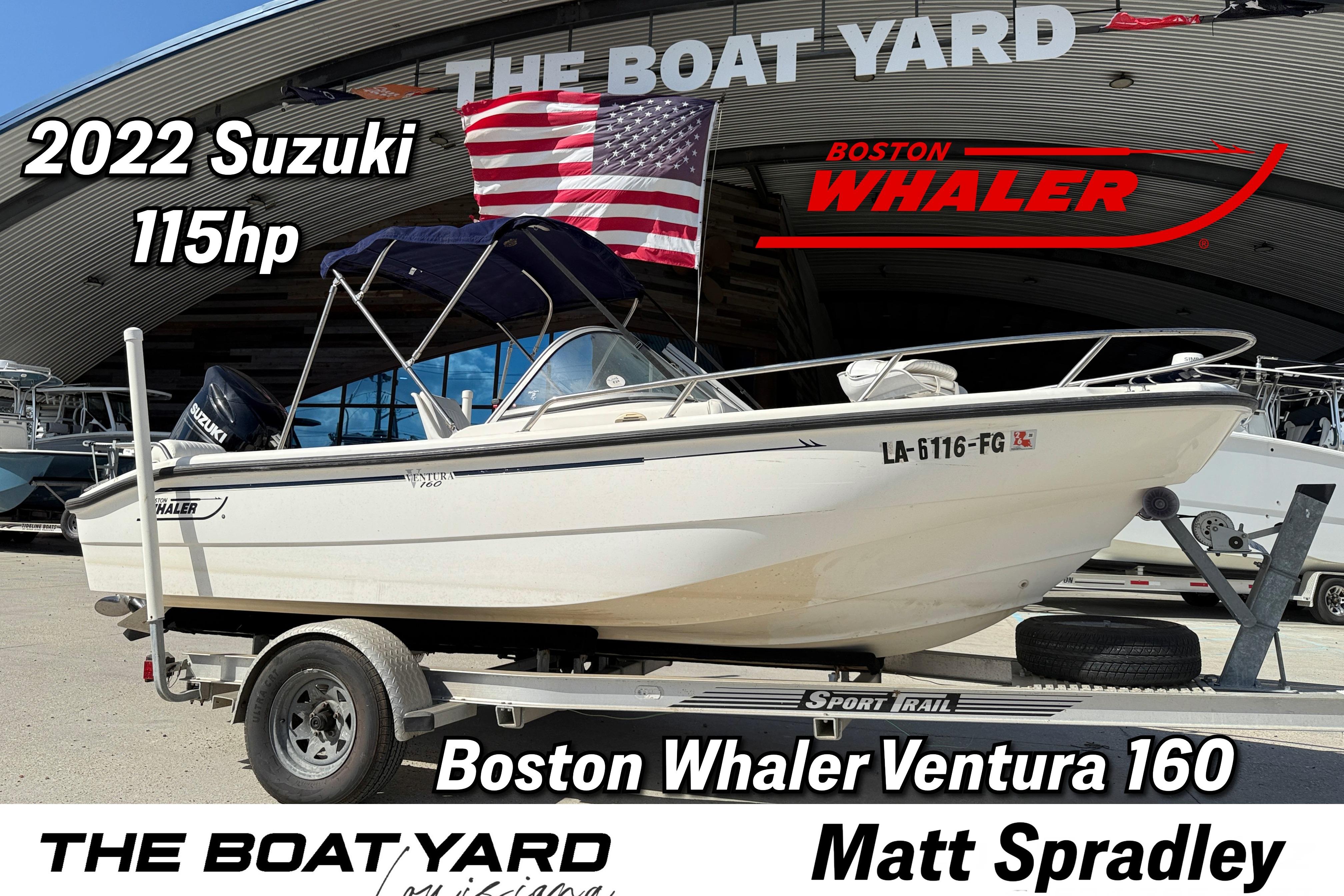 2002 Boston Whaler Ventura 160