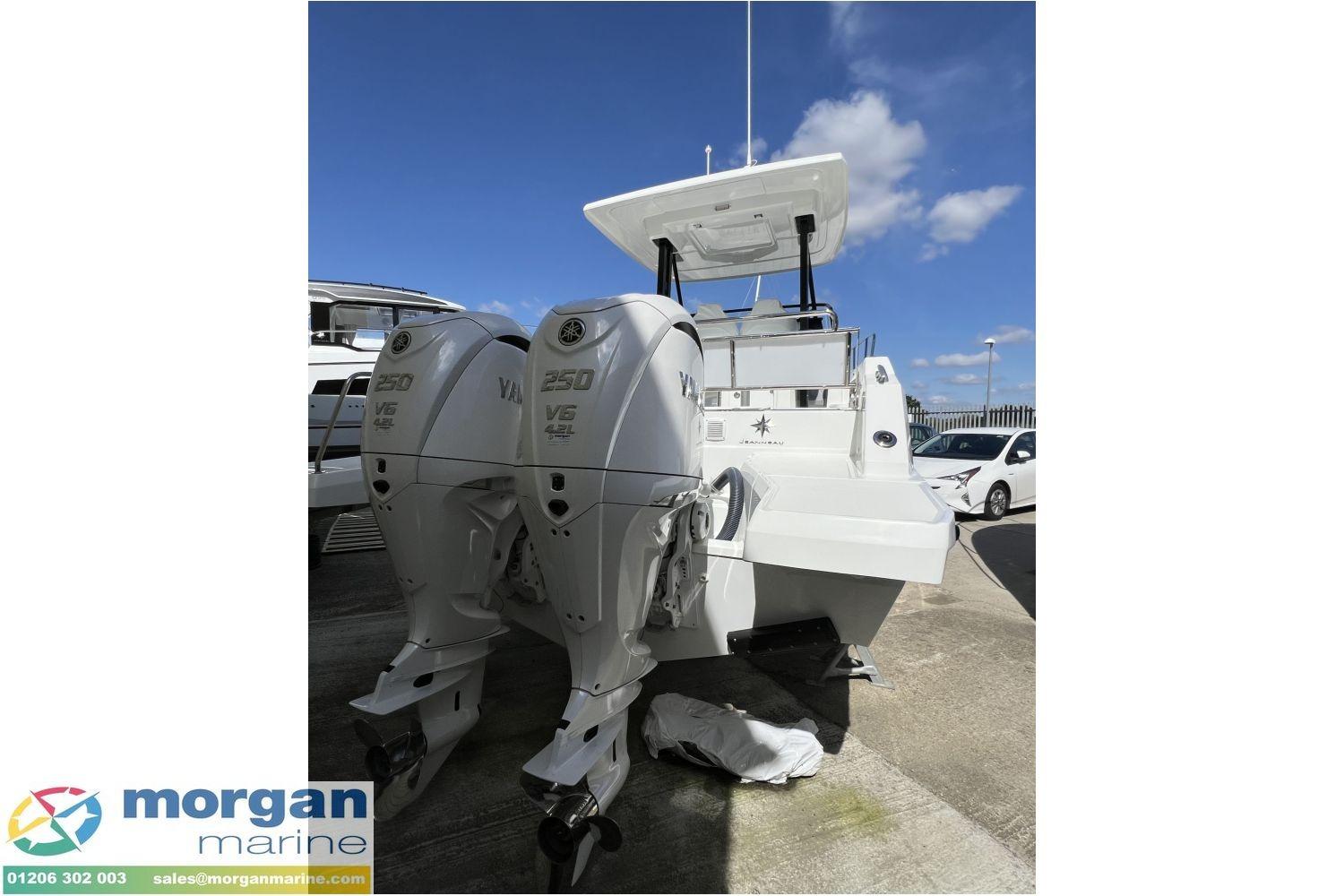 2024 Jeanneau Cap Camarat 9.0 WA Serie 2 with twin Yamaha 250 V6 engines.