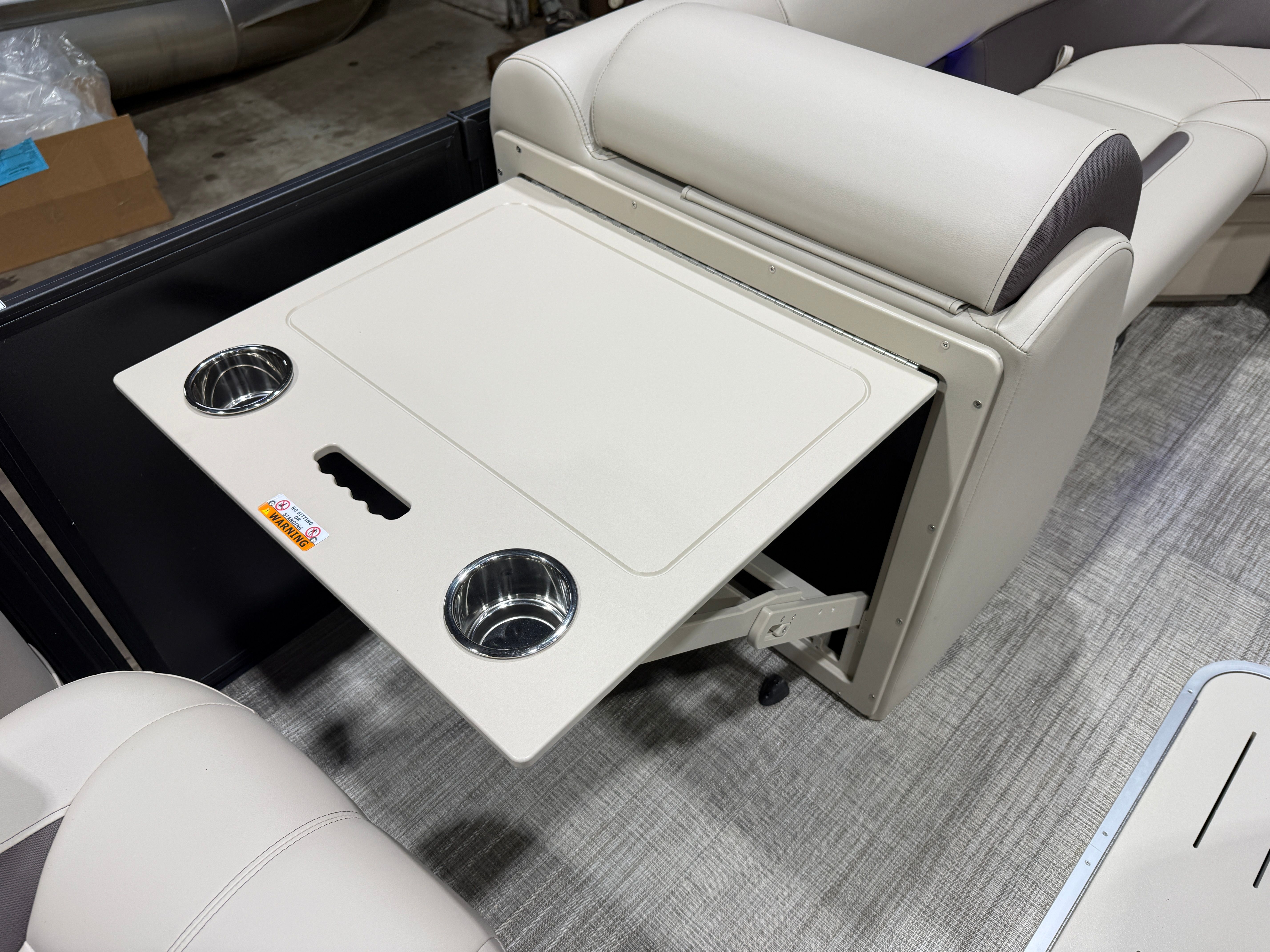2026 Bentley Pontoons Legacy 223 Navigator Quad Lounge Tritoon & Honda 4-Stroke EFI - 27