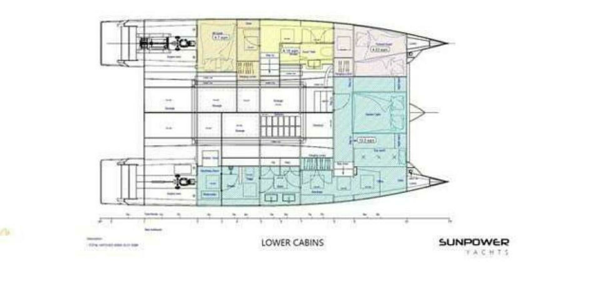 2022 Sunpower Yachts Solar-E 44 VIP - Image 41
