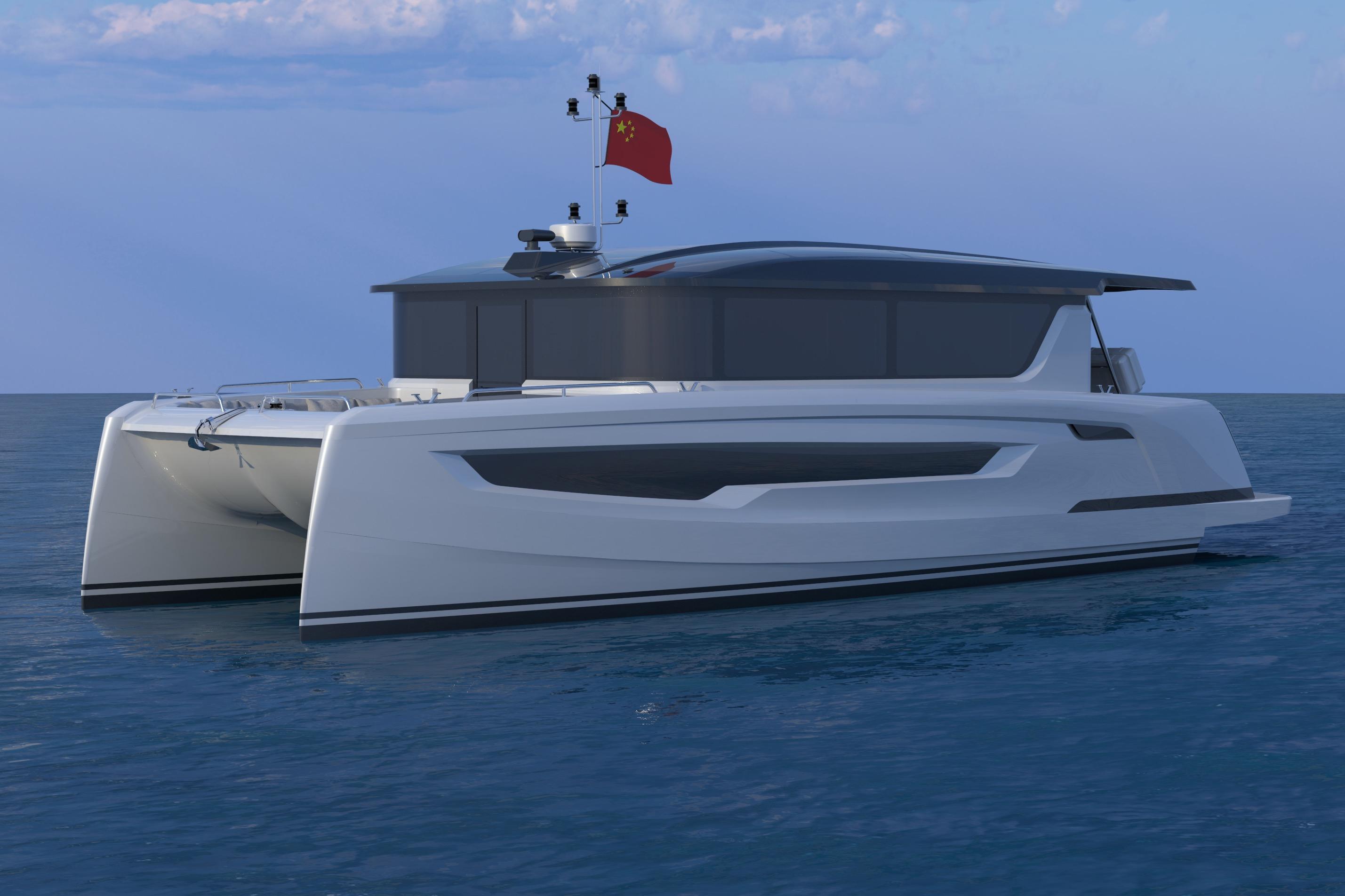 2025 Custom 42' Power Catamaran