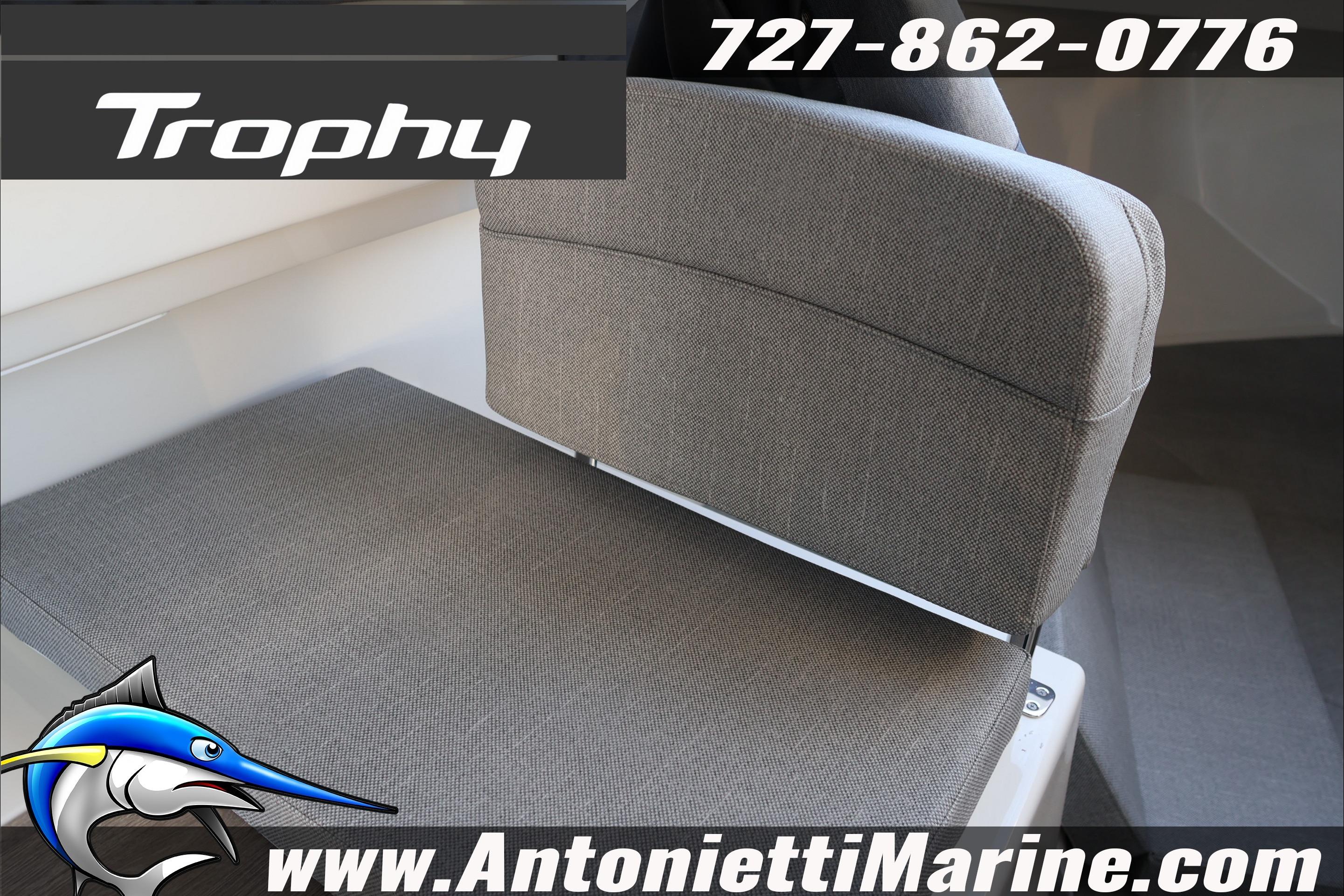 2026 Bayliner Trophy T23 Explorer boat seat, Antonietti Marine contact details.