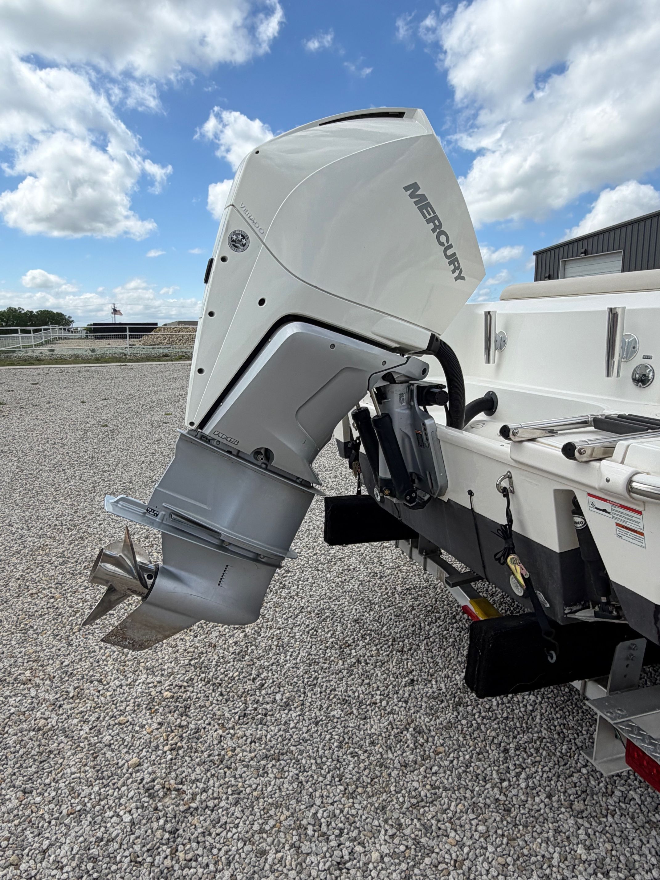 Boston Whaler 230 Outrage 2020 with Mercury outboard motor.