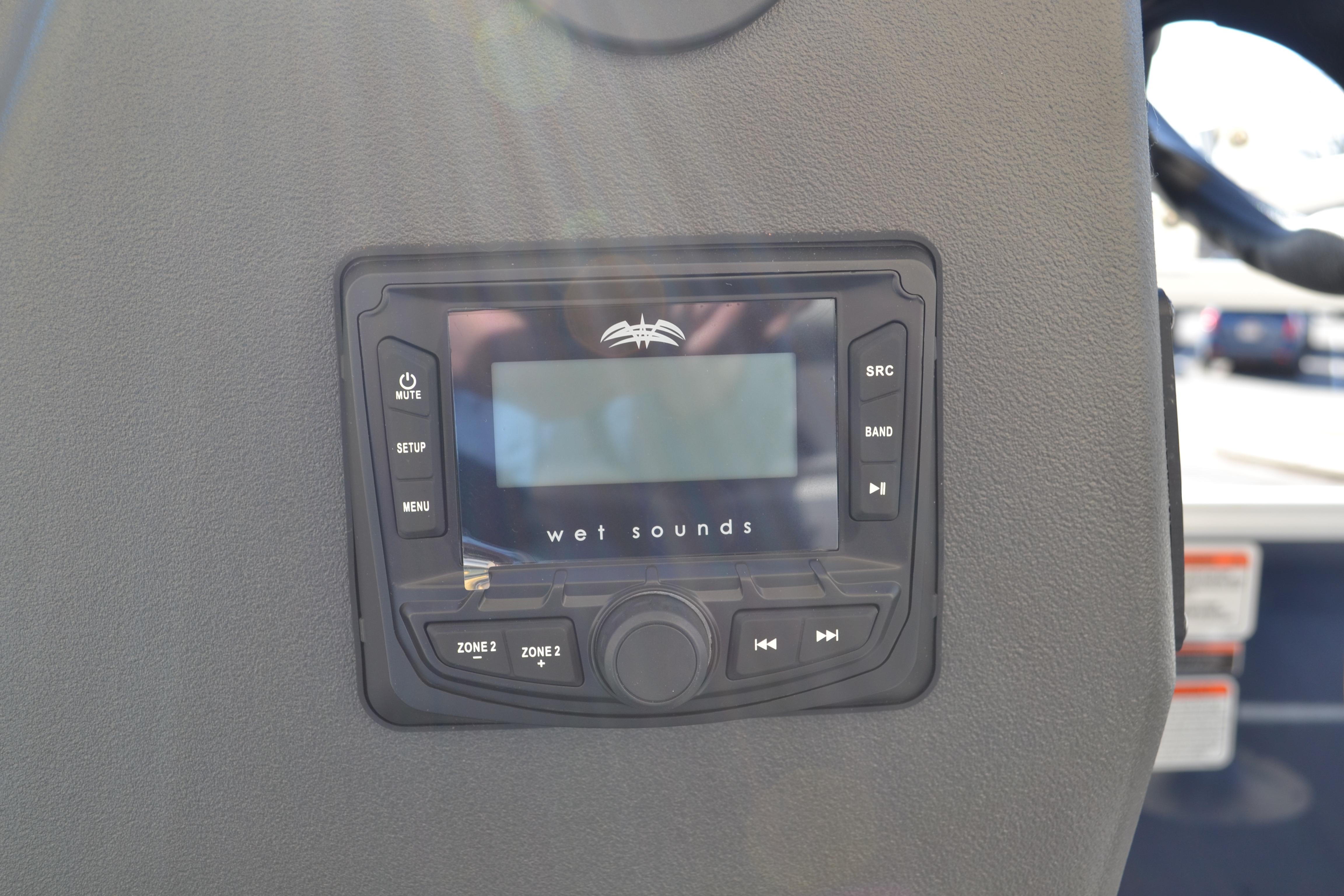 Wet Sounds audio system on 2026 Sun Tracker Bass Buggy 16 XL Select boat.