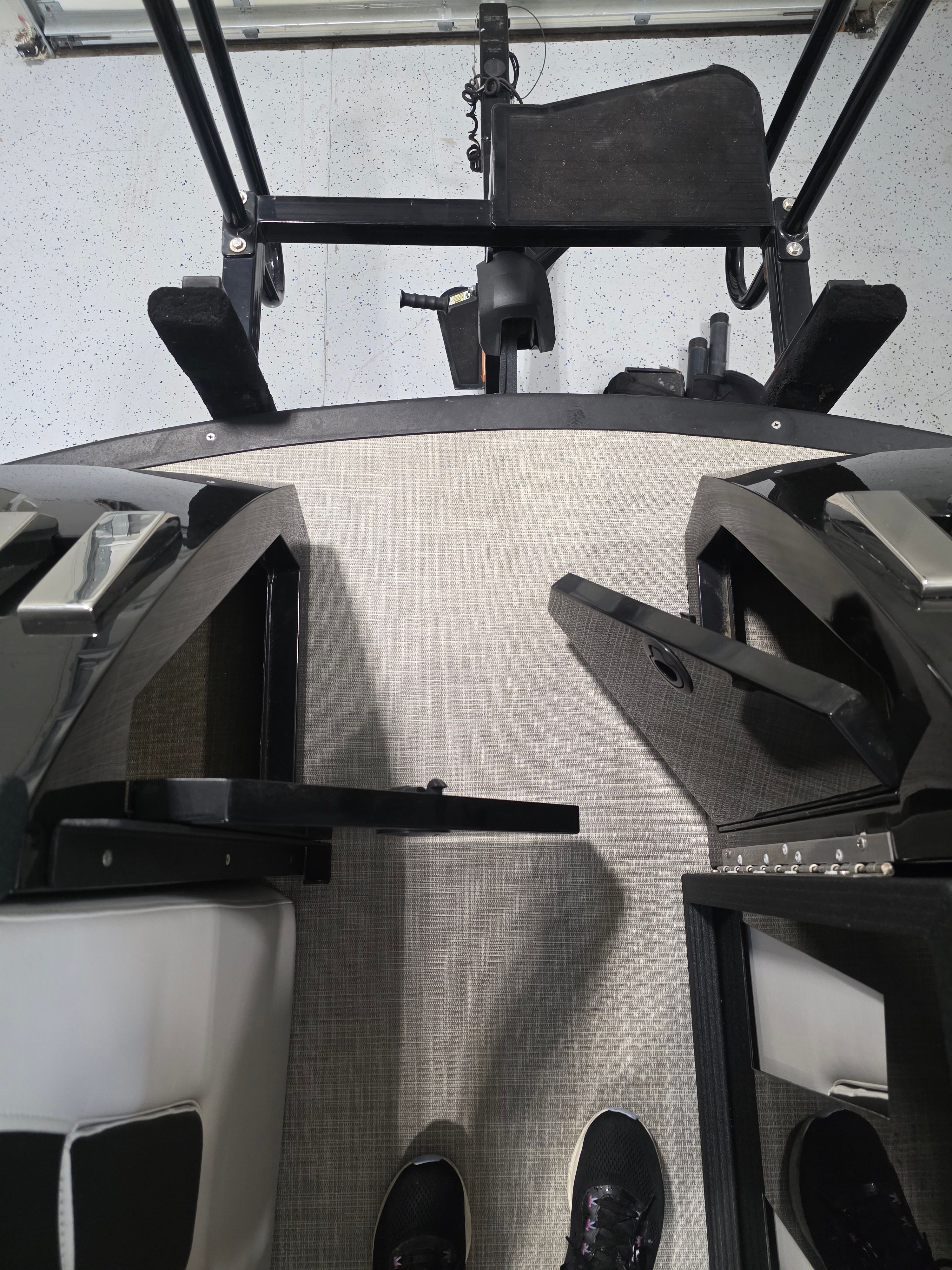 Interior of Montara SURF BOSS 25 boat, 2021 model.