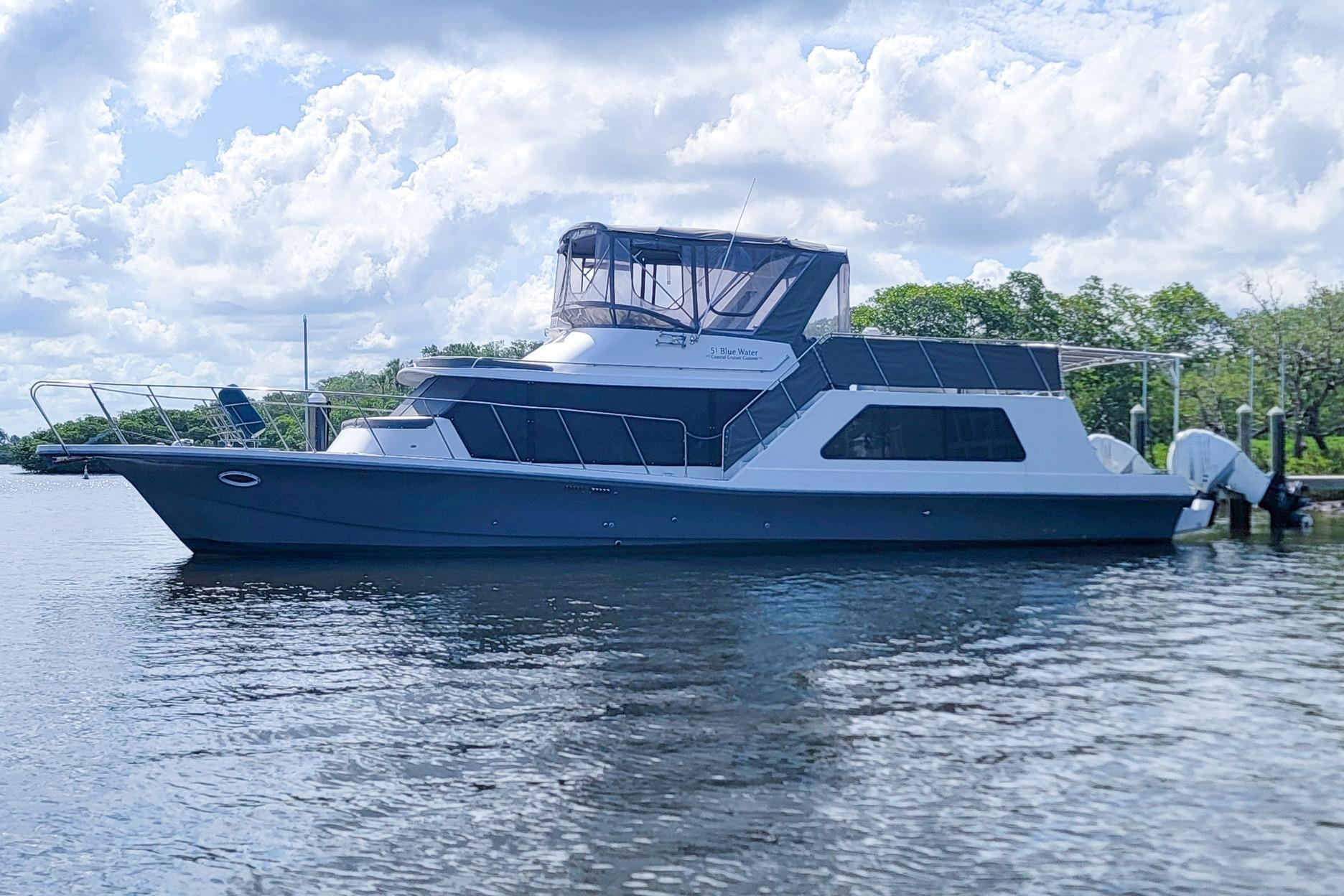 1987 Bluewater Yachts 51 Coastal Cruiser Cockpit