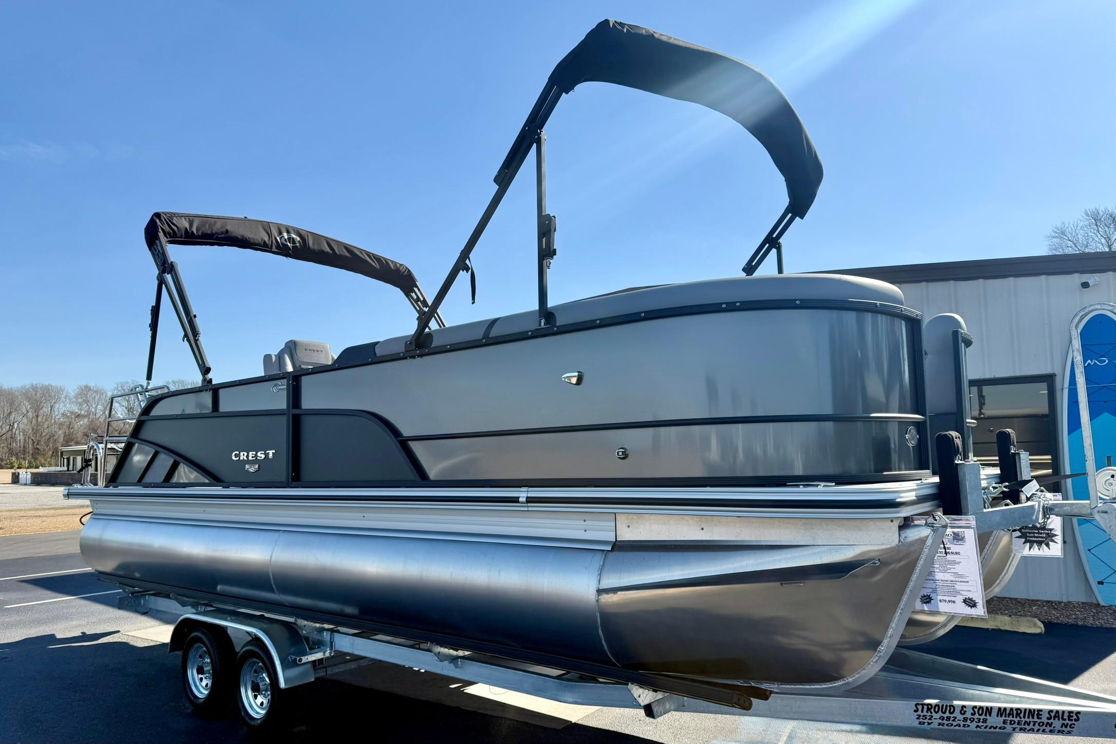 2026 Crest Conquest 235 SLSC Tritoon