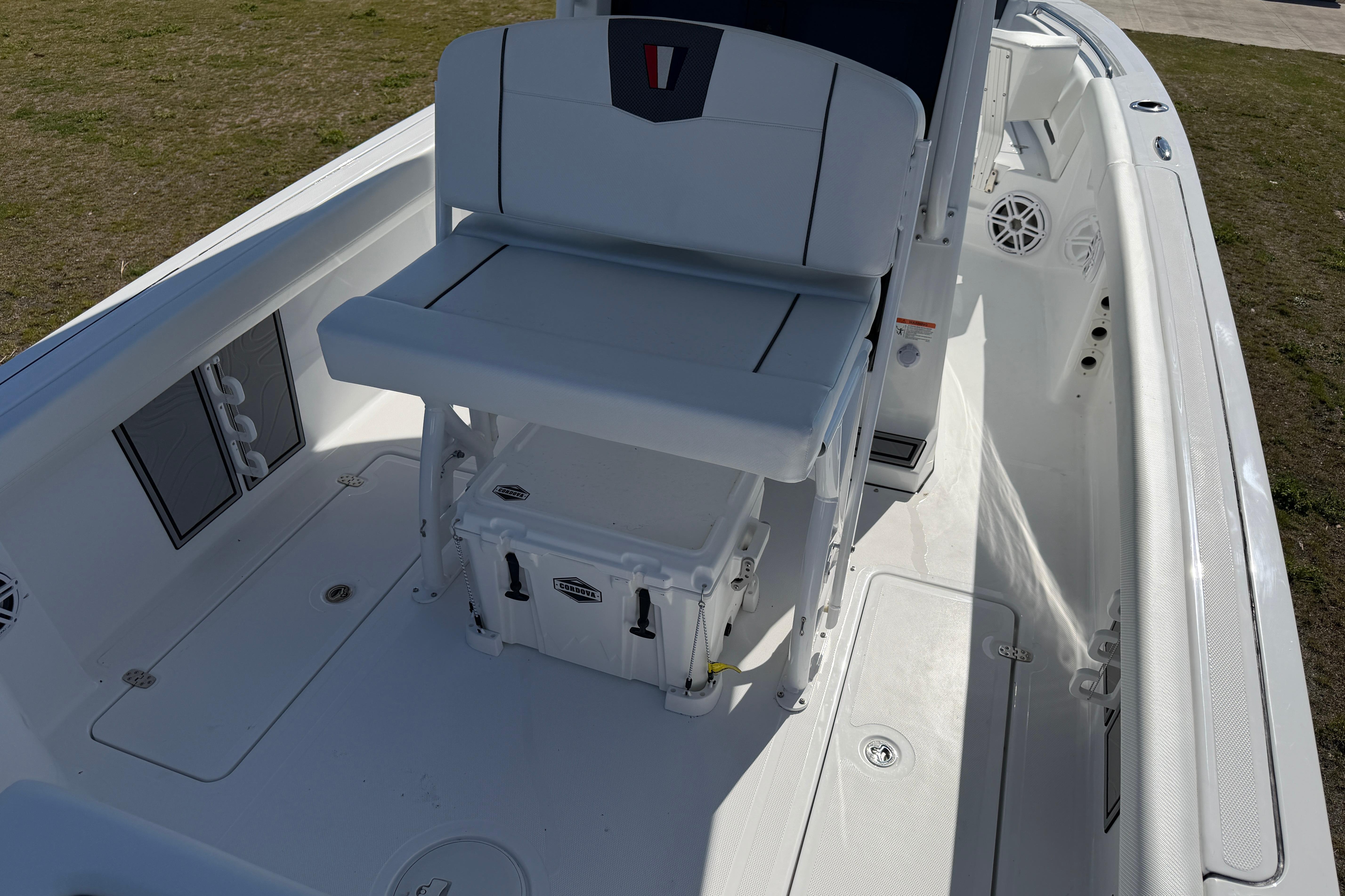Interior view of Wellcraft 243 Fisherman 2026 boat.