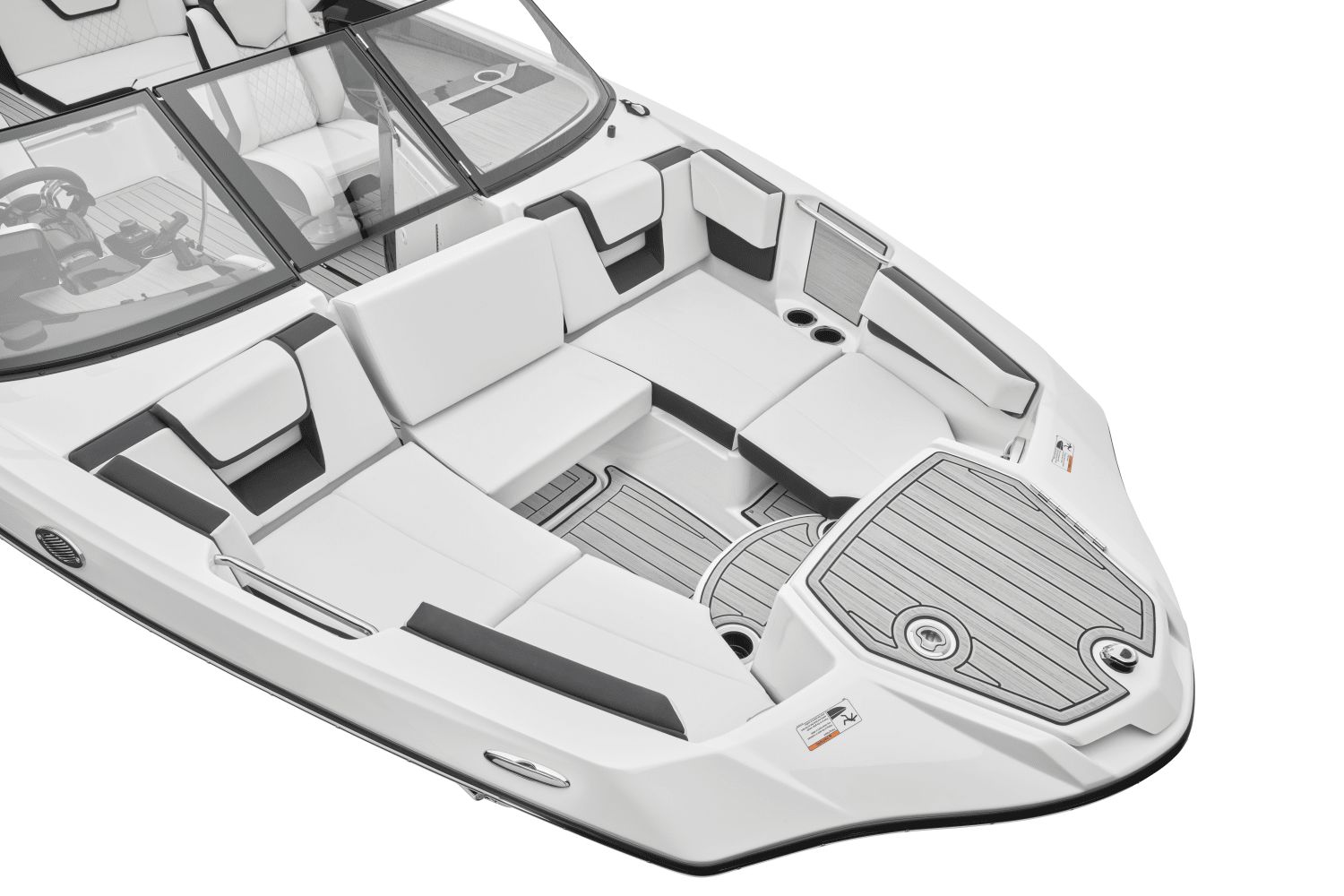 Yamaha Boats 222SD 2026: Sleek design with spacious bow area and comfortable seating.