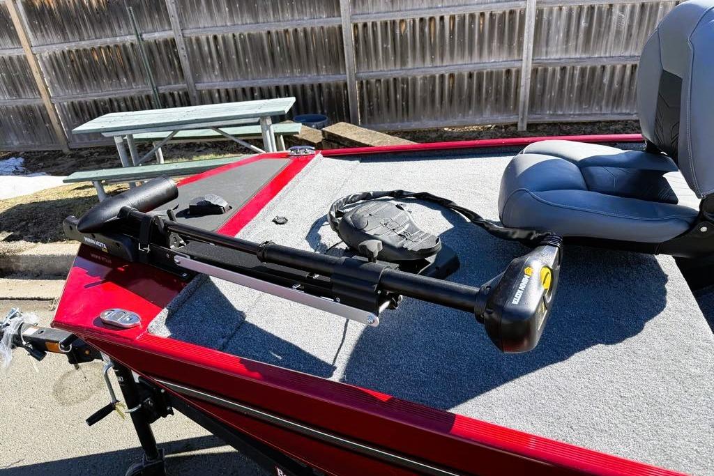 2026 Tracker Bass Tracker Classic XL boat with trolling motor and seating.