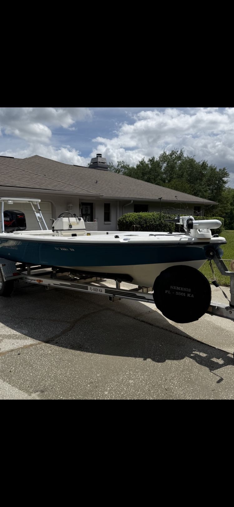 1997 Ranger 184 flats