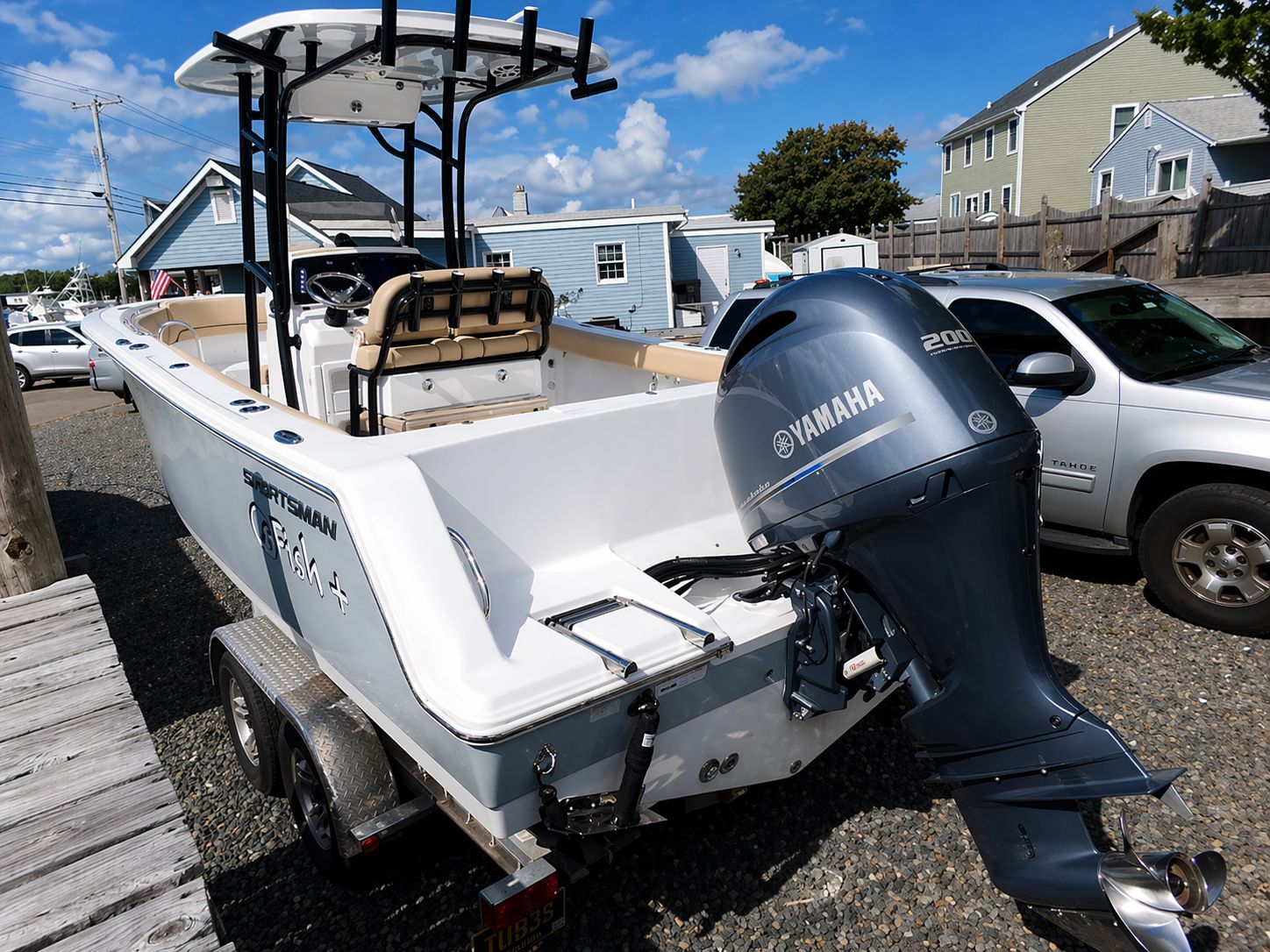 2018 Sportsman Heritage 231 Center Console with Yamaha engine.