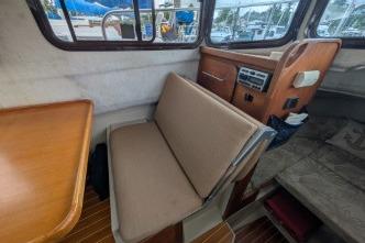2008 Ranger 25 with two-way folding seat.