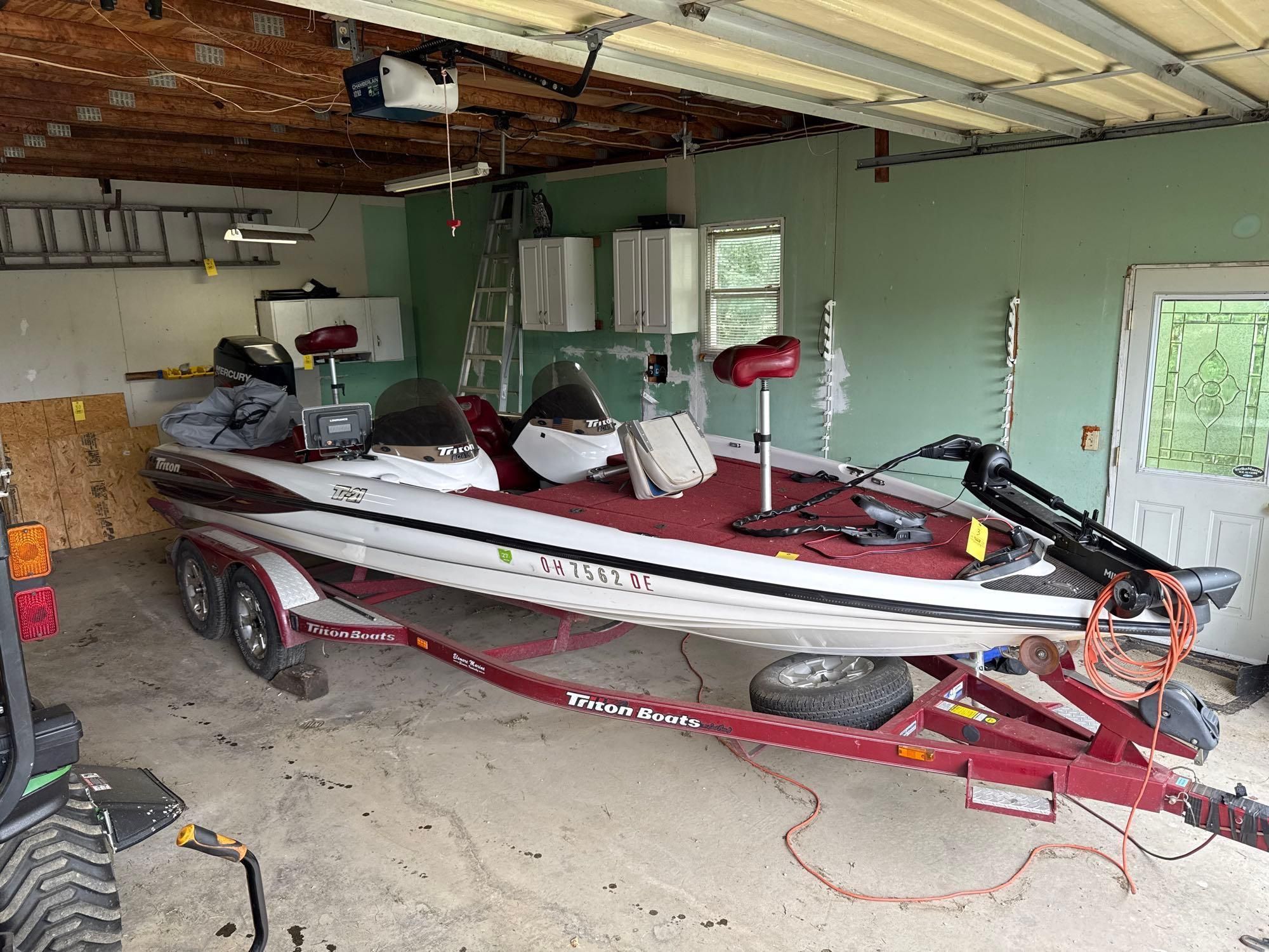 2001 Triton Tr-21 ProDeck Console