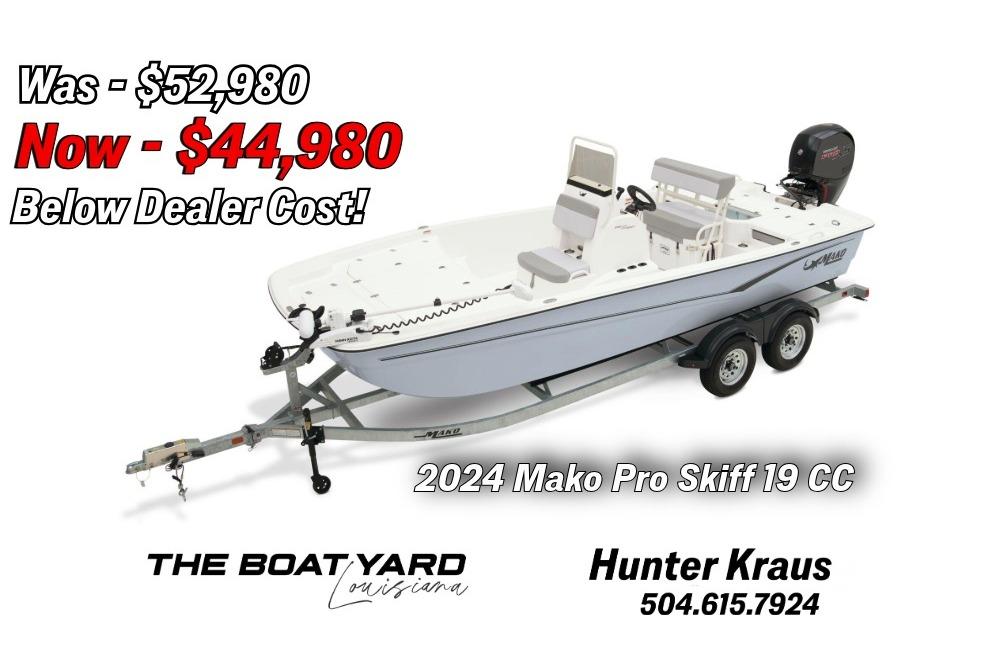 2024 Mako Pro Skiff 19 CC