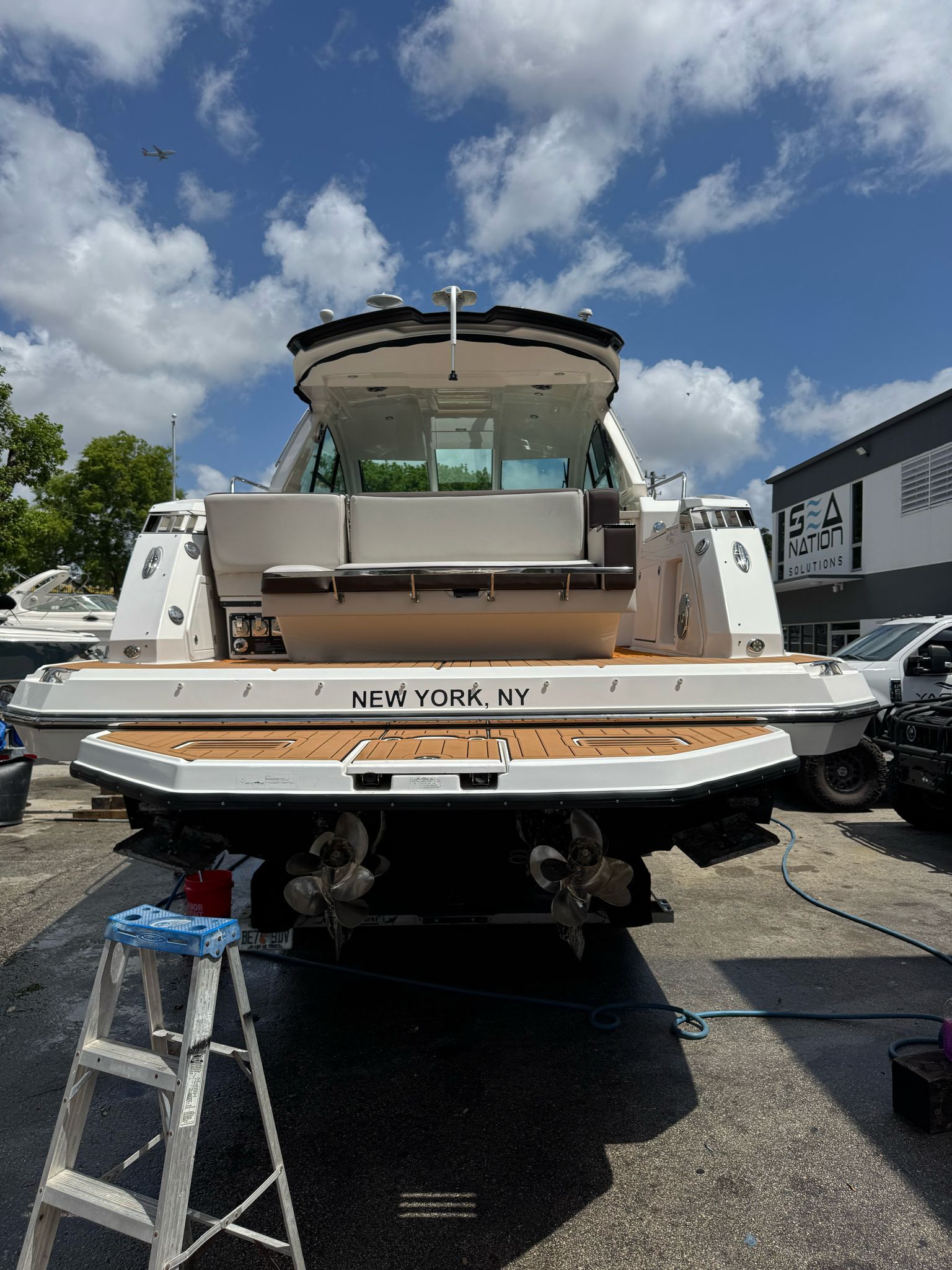 2015 Monterey 360 Sport Coupe Yacht in New York, NY.