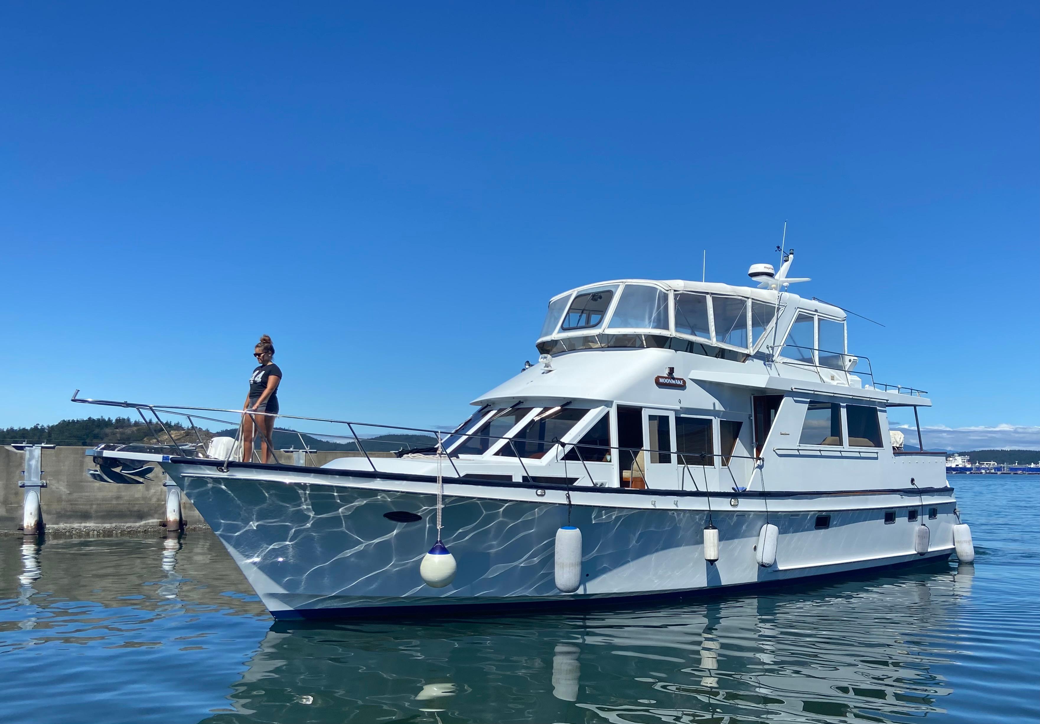 1985 Ocean Alexander Custom Aft Deck Motoryacht