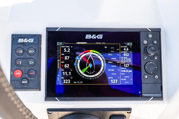 B&G navigation system on Beneteau Oceanis 38.1, year 2021.