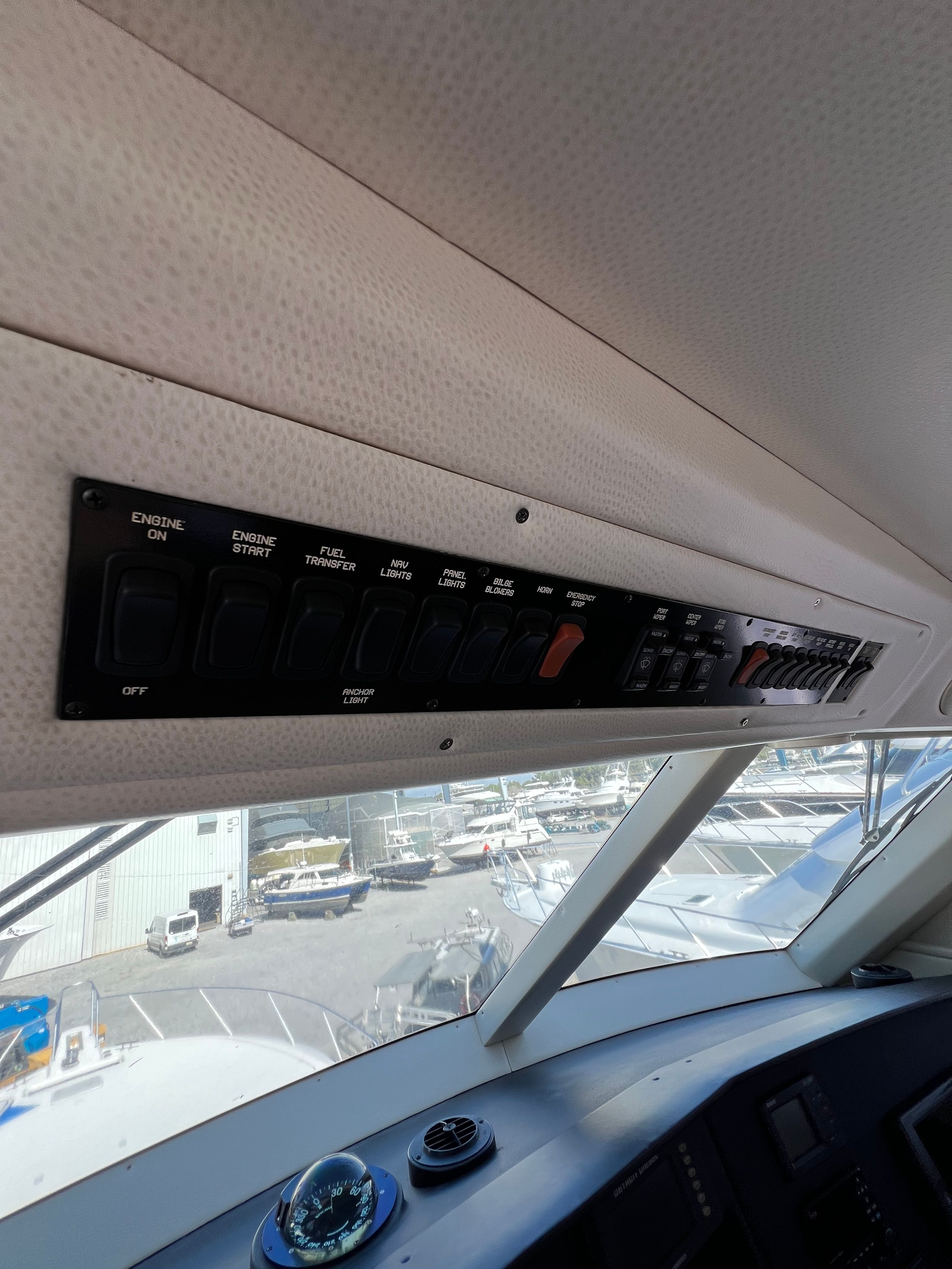 2002 Viking 61 Enclosed Bridge - 75