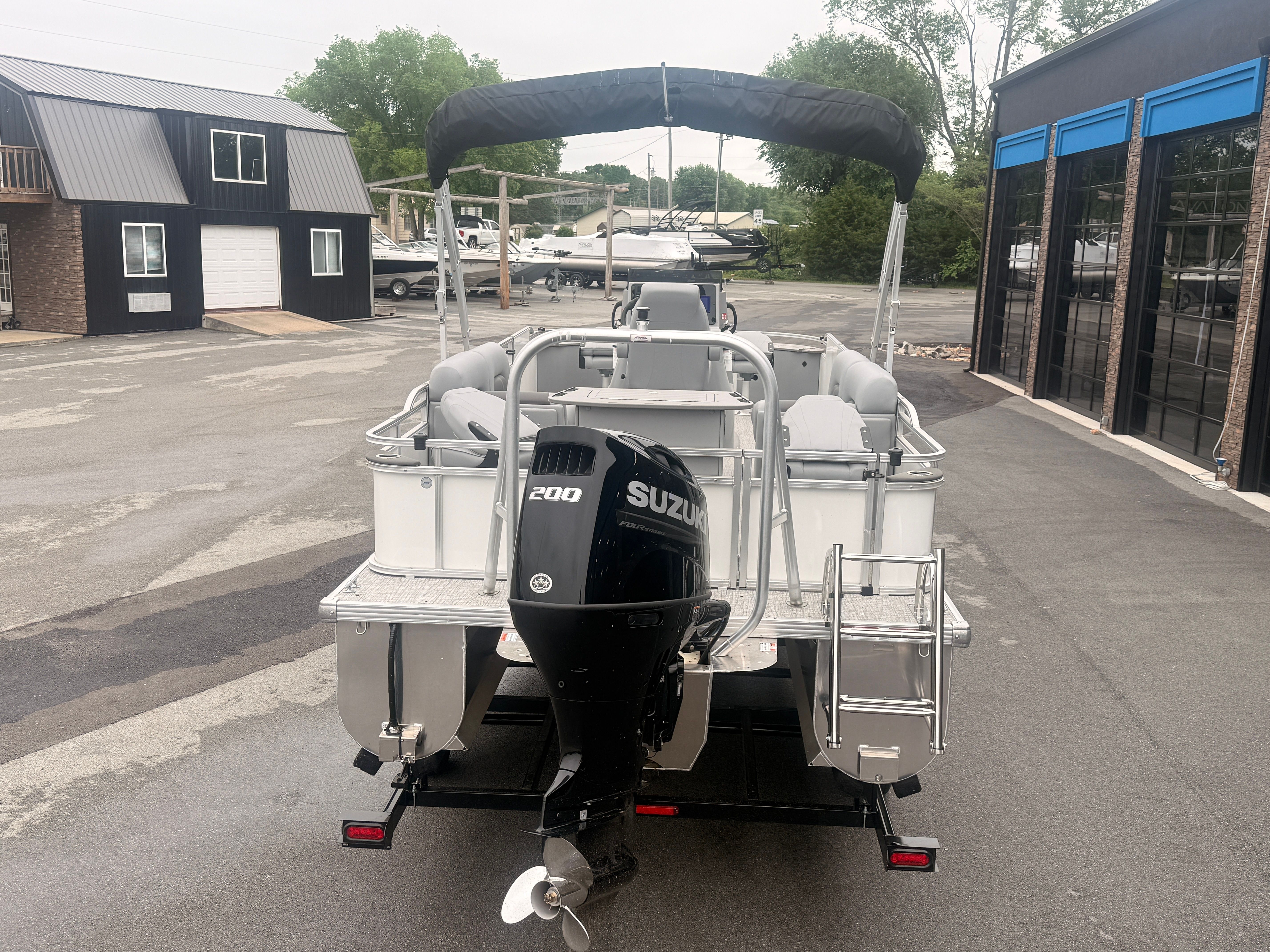 2026 Landau Alure 23CC Fish boat with Suzuki 200 engine.
