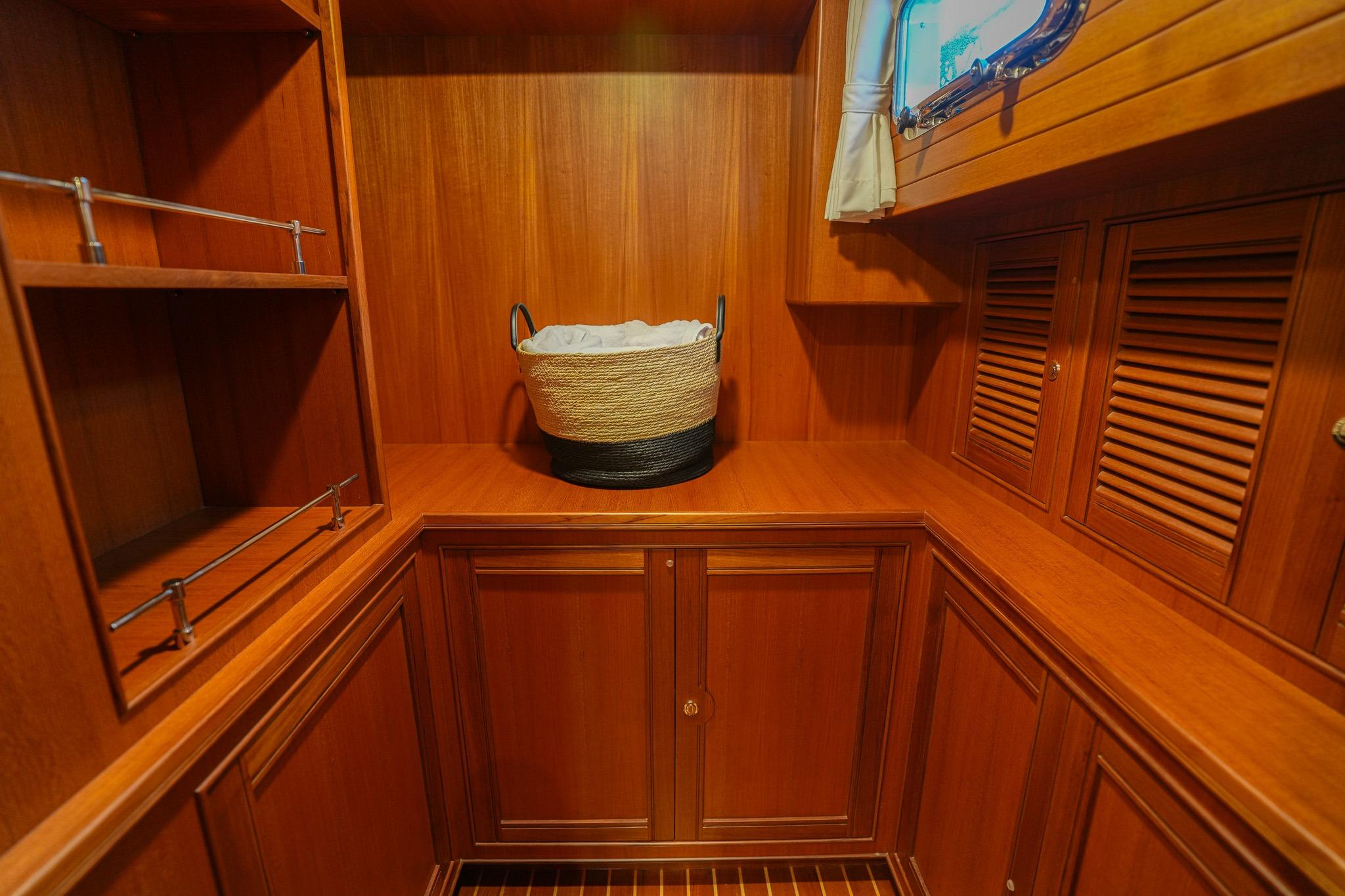 Master Stateroom Walk-In Closet