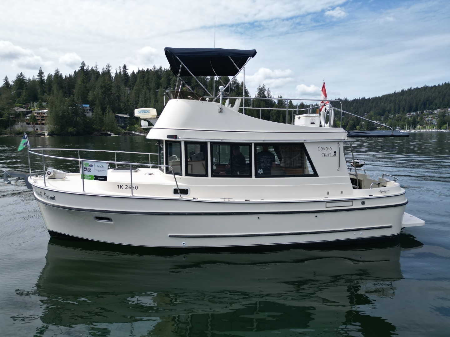 1994 Camano 31 Troll - Image 2