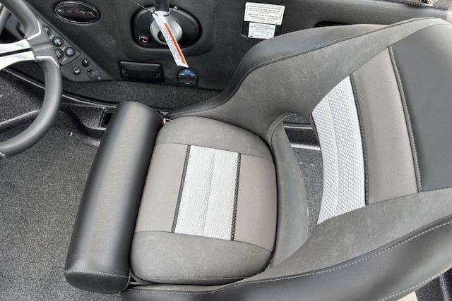 2026 Ranger 212LS boat interior with sleek, modern seat design and control panel.